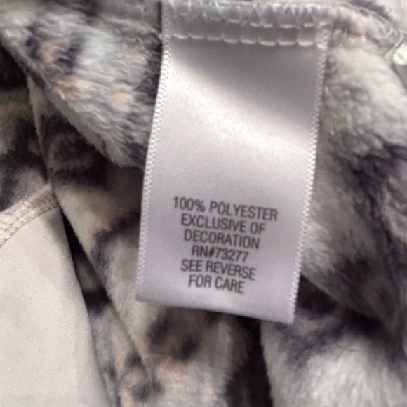 Croft & Barrow Women’s Zip Up Fleece Jacket Size Large - Picture 5 of 6